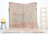 Bakebbu Vintage Moroccan Rug  6'4" x 9'7"